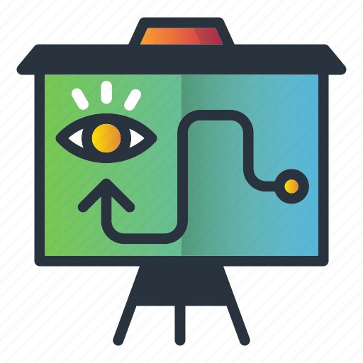 Board, eye, marketing, marketing icon, show, strategy icon - Download on Iconfinder