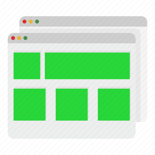 Landing page, maketing, web, widget icon - Download on Iconfinder