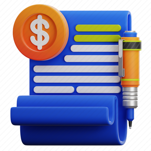 Paid, articles, paid articles, paid-content, document, content, writer 3D illustration - Download on Iconfinder