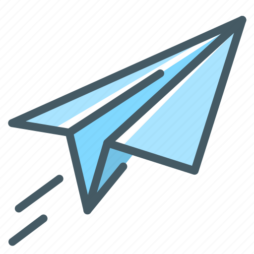 Business, launch, marketing, airplane, paper, paper airplane icon - Download on Iconfinder