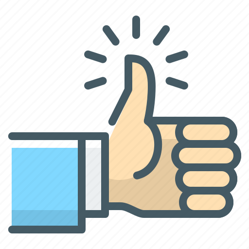 Hand, like, thumbs up icon - Download on Iconfinder