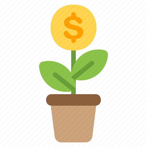 Growth, plant, business, finance, money, marketing, dollar icon - Download on Iconfinder