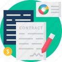 agreement, contract, document, signature 