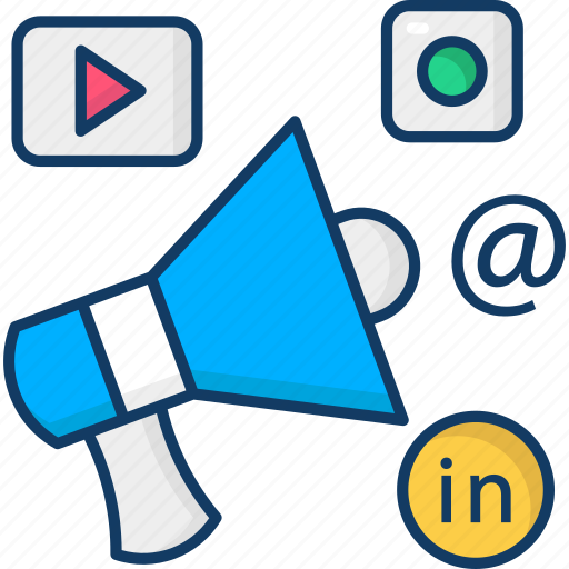 Communication, digital, digital campaign, marketing, video icon - Download on Iconfinder