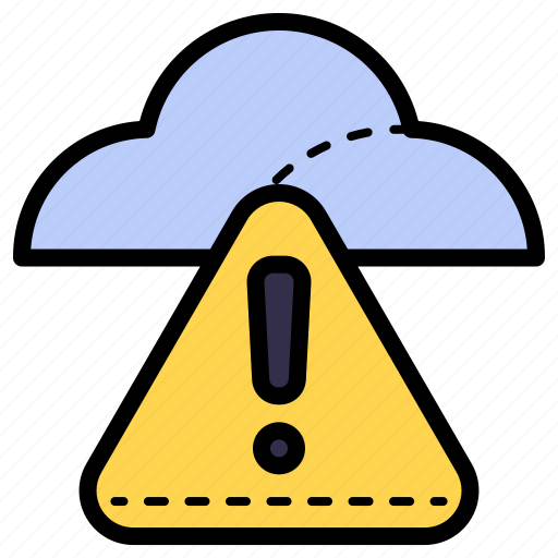 Warning, problem, storage, server, cloud icon - Download on Iconfinder