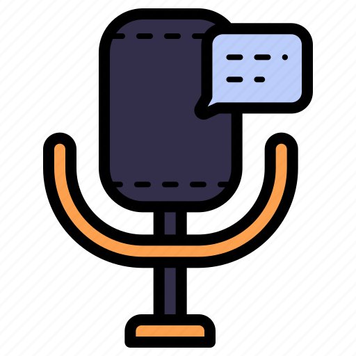 Communication, sound, mic, microphone icon - Download on Iconfinder