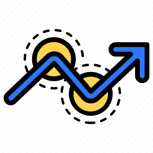 Analytic, seo, statistic, arrow icon - Download on Iconfinder
