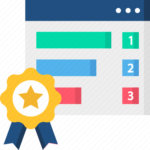 Badge, browser, page, rank, ranking, web page, website icon - Download on Iconfinder