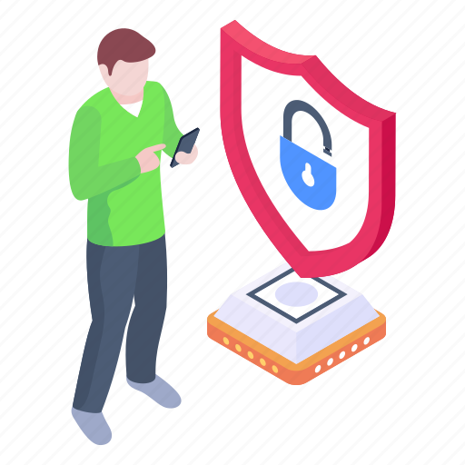 Safe data, data protection, data encryption, data security, data lock illustration - Download on Iconfinder