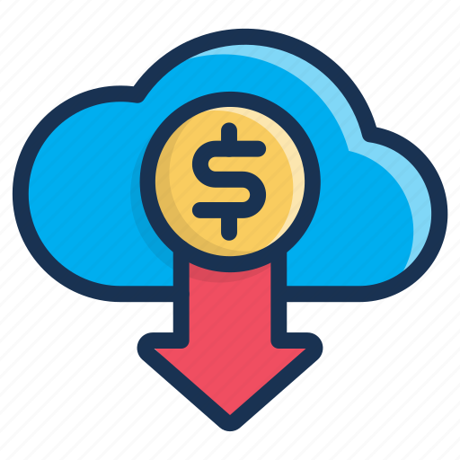 Business, cloud, earning, filled, finance, marketing icon - Download on Iconfinder