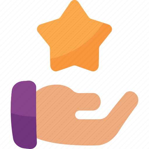 Talent, hand, gift, star, gifted, business and finance, hands and gestures icon - Download on Iconfinder