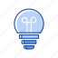 bulb, idea, light, light bulb 