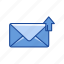 envelope, letter, sending letter, sending mail 