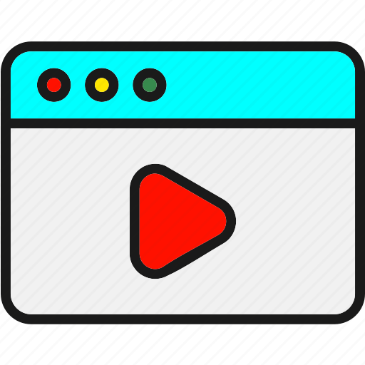 Flowchart, video, player, play icon - Download on Iconfinder