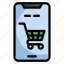 smartphone, online shop, ecommerce, shopping, shopping cart, shop 
