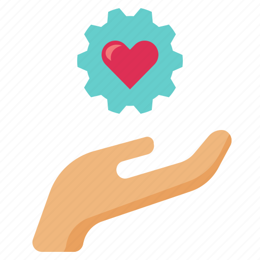 Equip, give, heart, provide, serve, service, supply icon - Download on Iconfinder