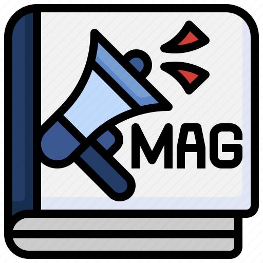 Magazine, promotion, megaphone, publicity, marketing icon - Download on Iconfinder