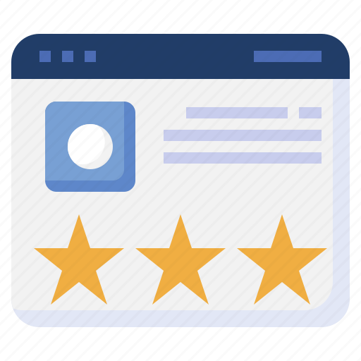 Rating, review, comment, feedback, three, stars icon - Download on Iconfinder