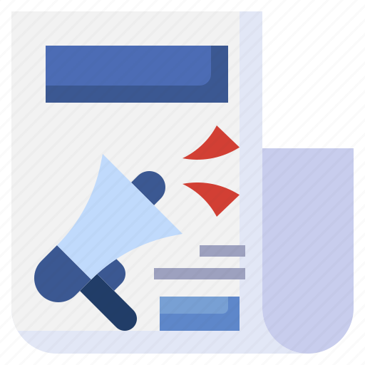 Release, information, report, statistics, sheet icon - Download on Iconfinder