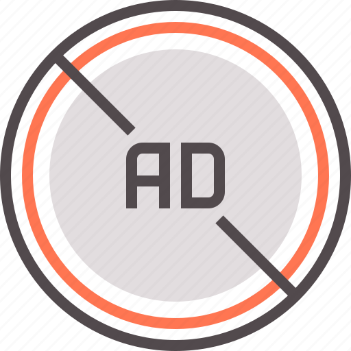 Ad, adblock, advertising, block, protection icon - Download on Iconfinder