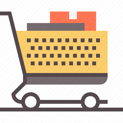 Box, cart, full, product, shopping icon - Download on Iconfinder