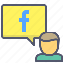 facebook, media, network, share, social