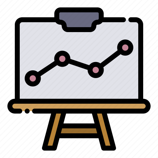 Presentation, chart, report, graph, growth icon - Download on Iconfinder
