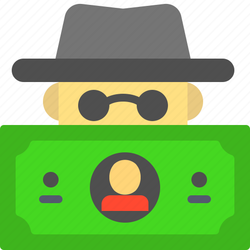 Fiscal, incognito, inspector, master, thief icon - Download on Iconfinder
