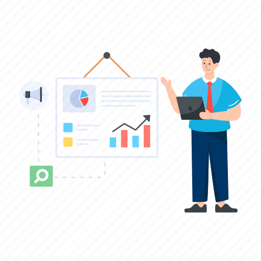 Data infographic, business analytics, statistics, data analytics, marketing analytics illustration - Download on Iconfinder