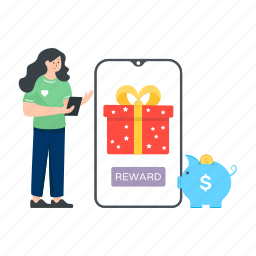 online reward, online gift, referral reward, mobile app, online surprise 
