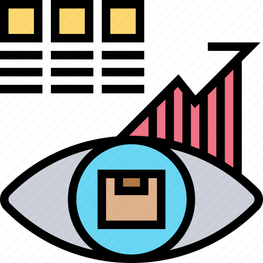 Monitoring, chart, prediction, vision, evaluation icon - Download on Iconfinder