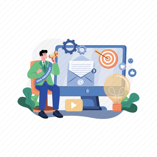 Promotion, advertising, strategy, seo, business, digital, marketing illustration - Download on Iconfinder