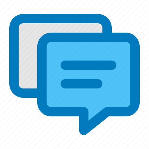 Broadcast, communication, chat, message, speech, talk, bubble icon - Download on Iconfinder
