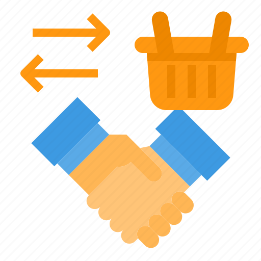 Agreement, business, hand, handshake, store icon - Download on Iconfinder