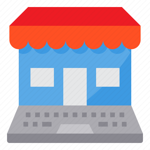 Commerce, laptop, marketing, shop, store icon - Download on Iconfinder