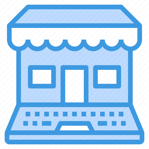 Commerce, laptop, marketing, shop, store icon - Download on Iconfinder