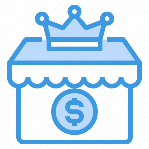 Business, commerce, king, money, shop icon - Download on Iconfinder