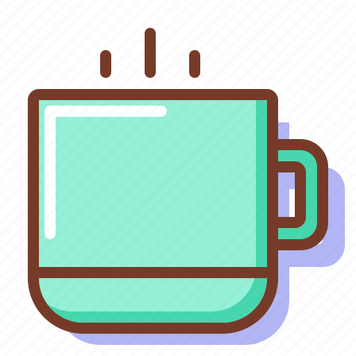 Coffee, hot, tea, morning, cup, marshmallow, cartoon icon - Download on Iconfinder