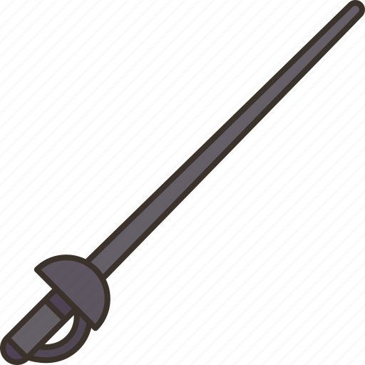 Epee, fencing, sword, saber, sport icon - Download on Iconfinder