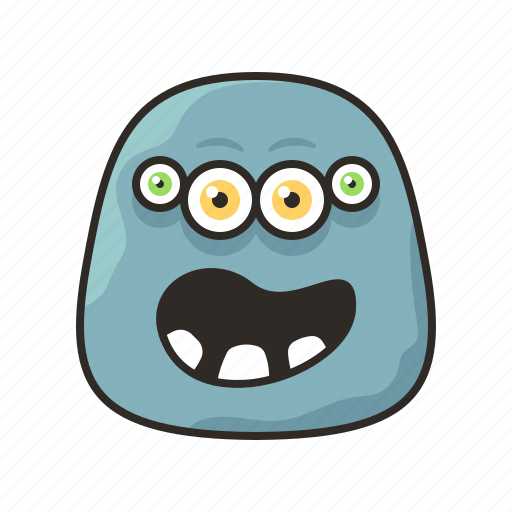 Crazy, face, faces, funny, monster icon - Download on Iconfinder