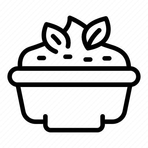 Bowl, mashed, potatoes icon - Download on Iconfinder