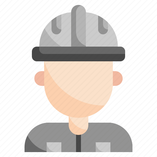 Engineer, worker, helmet, team, job, man, contractor icon - Download on Iconfinder