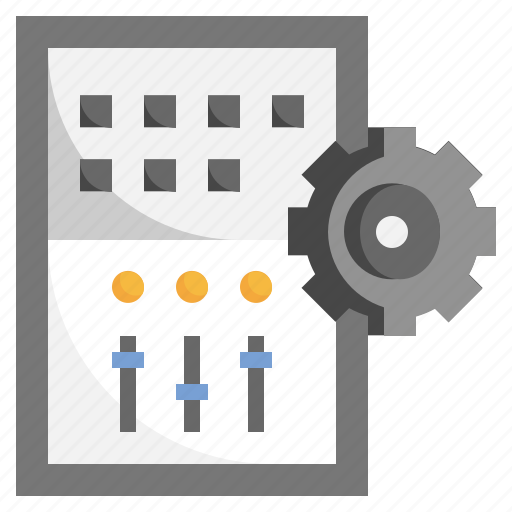 Settings, gear, cogwheel, three, onfiguration, industry, construction icon - Download on Iconfinder