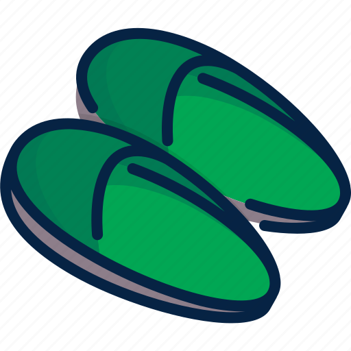 Comfortable, footwear, home, shoe, slippers, soft, warm icon - Download on Iconfinder