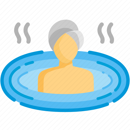 Bath, relax, spa, therapy, treatment, wellness, woman icon - Download on Iconfinder
