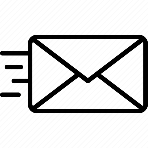 Email, envelope, express, fast, fast message sender, send icon - Download on Iconfinder