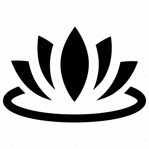 Aquatic flower, flower, lotus, nymphaeaceae, therapeutic flower, water lily icon - Download on Iconfinder