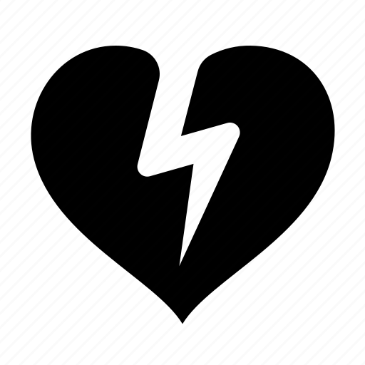 Broken, heart, infarct icon - Download on Iconfinder
