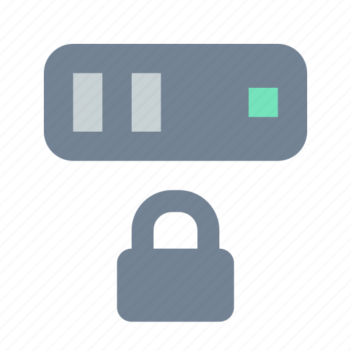 Lock, server icon - Download on Iconfinder on Iconfinder