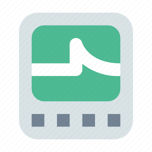 Pulse, sawtooth, signal icon - Download on Iconfinder